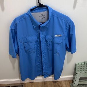 Realtree Bright Blue Outdoor Shirt